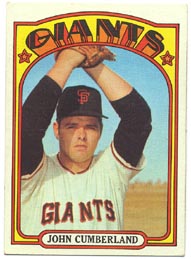 1972 Topps Baseball Cards      403     John Cumberland